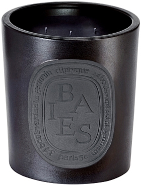 Ароматическая свеча, 3 фителя - Diptyque Black Baies Ceramic Candle — фото N2