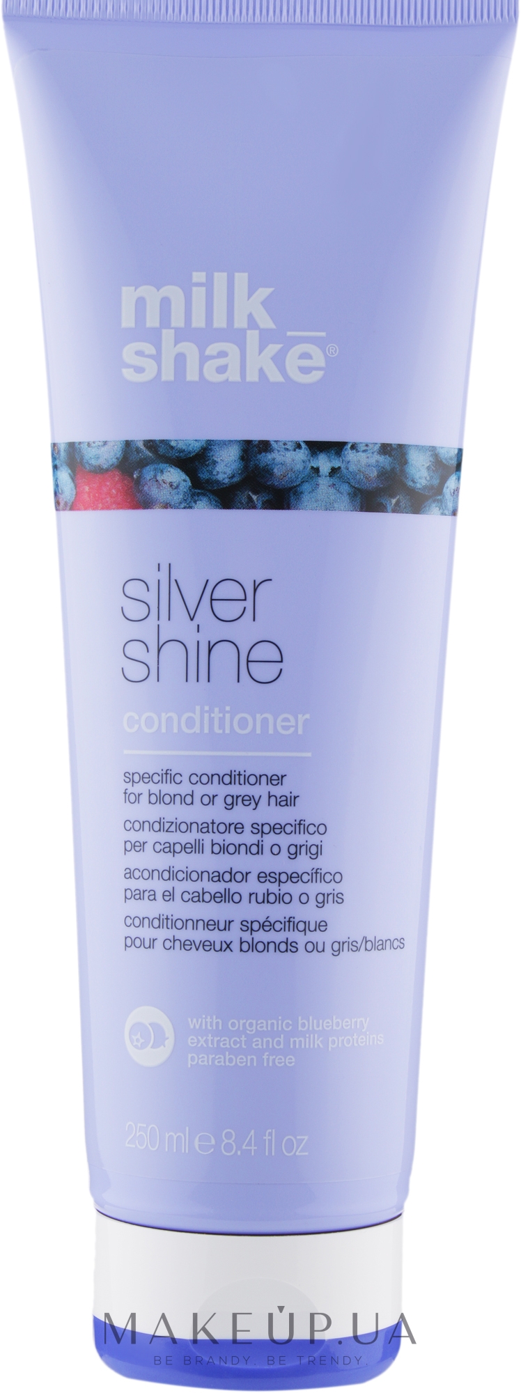Кондиціонер для освітленого і сивого волосся - Milk Shake Silver Shine Conditioner — фото 250ml