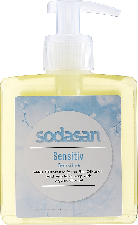 Рідке мило - Sodasan Liquid Sensitive Soap — фото N3