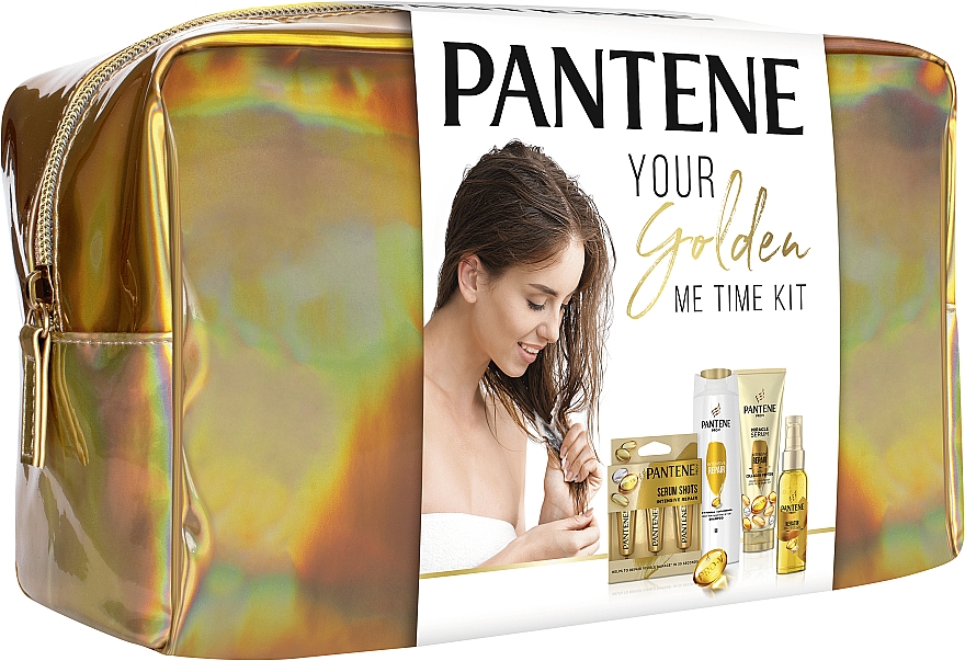 Набор, 7 продуктов - Pantene Pro-V Your Golden Me Time Kit — фото N2