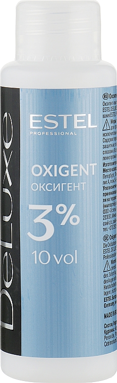 Оксигент 3% - Estel Professional De Luxe Oxigent