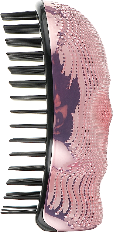 Расческа для волос - Tangle Angel Rebel Brush Pink Chrome — фото N3