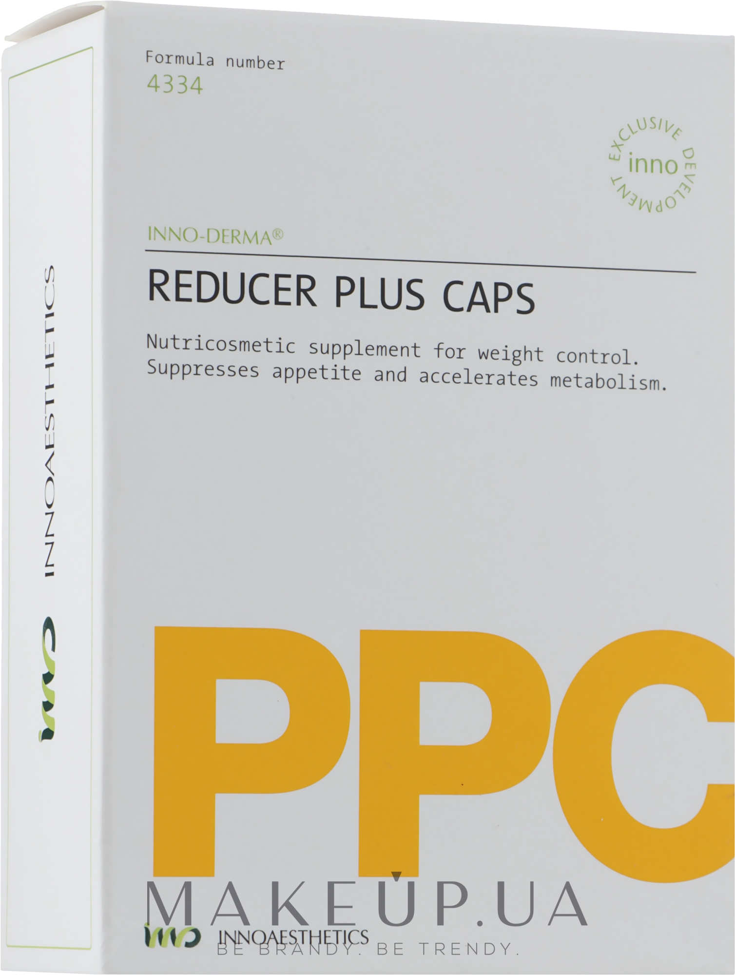 Пищевая добавка для похудения и уменьшения жировых отложений - Innoaesthetics Inno-Caps Reducer Plus — фото 60шт