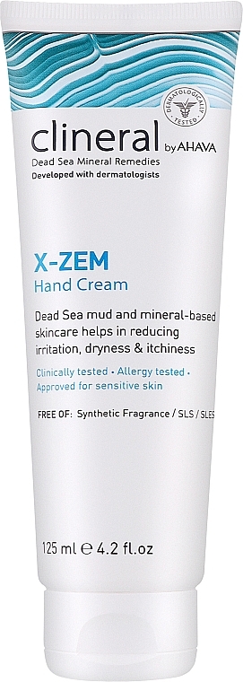 Крем для рук - Ahava Clineral X-Zem Hand Cream — фото N1