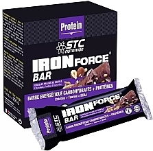 Парфумерія, косметика Протеїновий батончик "Айрон форс бар" зі смаком шоколадного праліне - STC Nutrition Iron Force Bar