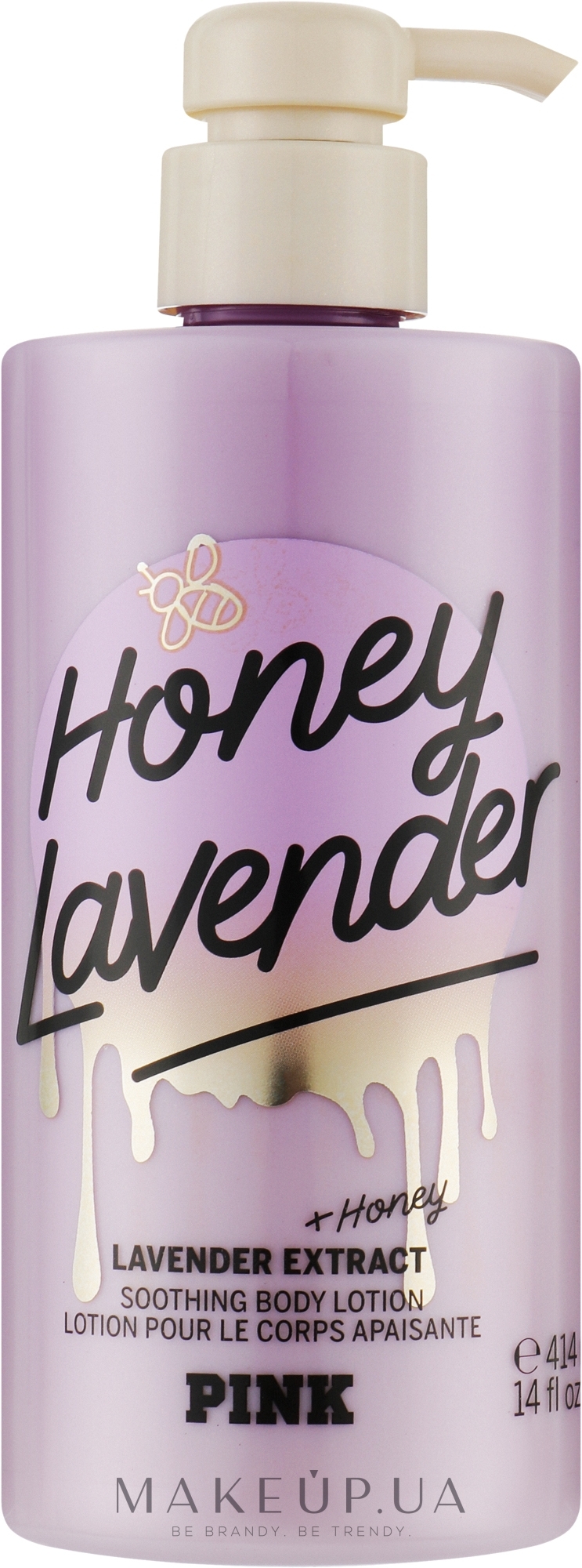 Лосьйон для тіла - Victoria's Secret Pink Honey Lavender Soothing Body Lotion — фото 414ml