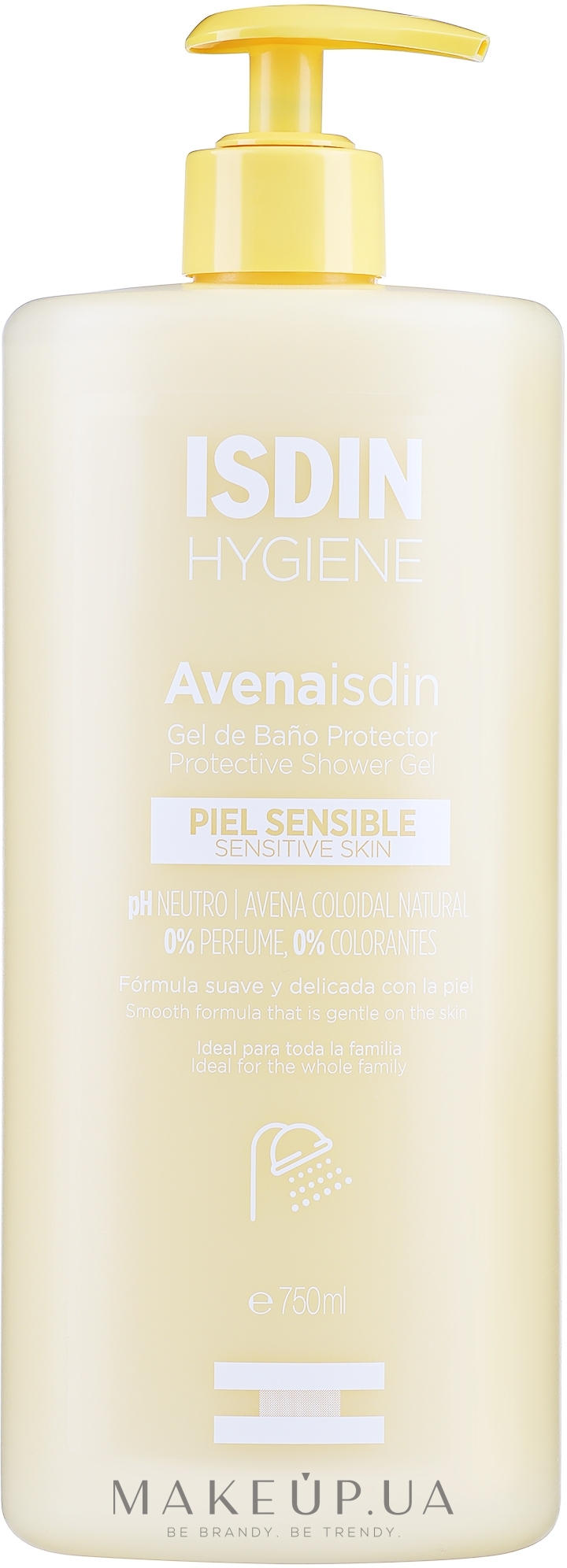 Гель для душа для чувствительной кожи - Isdin Avena Protective Bath Gel Sensitive Skin — фото 750ml