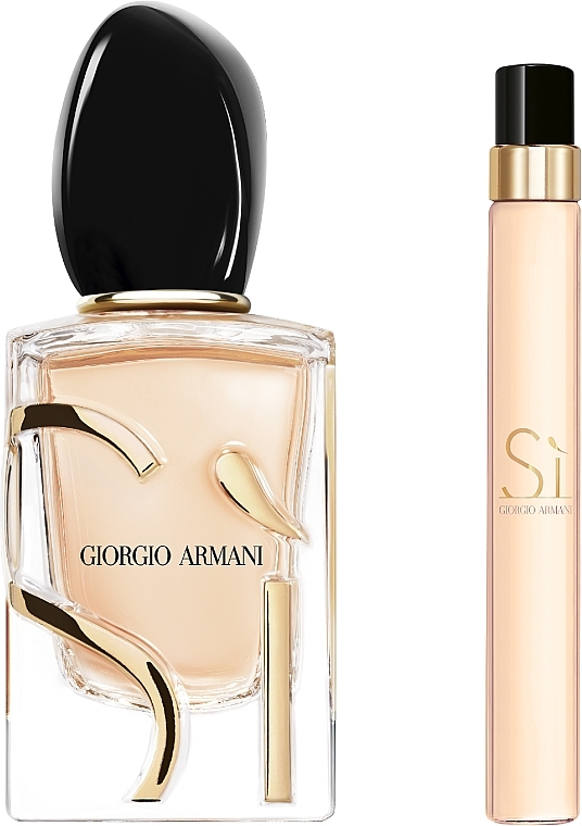 Giorgio Armani Si - Набор (edp/50ml + edp/10ml) — фото N3