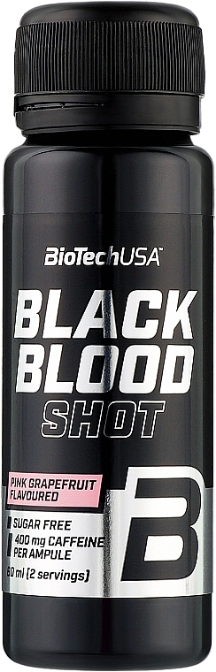 Передтренувальний комплекс "Рожевий грейпфрут" - BioTechUSA Black Blood Shot — фото N1