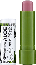 Парфумерія, косметика Бальзам для губ із захистом SPF25 - Bell Hypo Allergenic Aloe Sun Care Lip Balm SPF25
