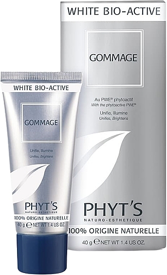 Гомаж для лица с отбеливающим эффектом - Phyt's White Bio-Active Gommage — фото N1
