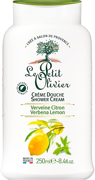 Крем для душу Вербена і Лимон - Le Petit Olivier Extra Gentle Shower Cream Verbena and Lemon — фото N1