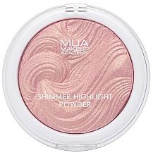 Парфумерія, косметика Пудра-хайлайтер для обличчя - MUA Shimmer Hightlight Powder