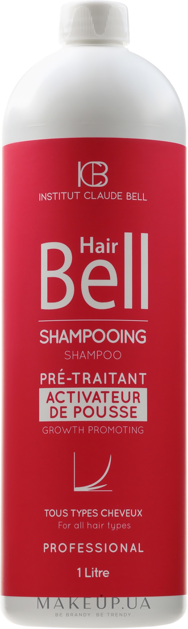 Шампунь-ускоритель роста волос - Institut Claude Bell Hair Bell Growth Accelerator Shampoo — фото 1000ml