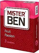 Парфумерія, косметика Презервативи, 3 шт. - Mister Ben Fruit Passion