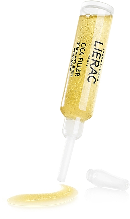 Антивікова сироватка для обличчя - Lierac Cica-Filler Anti-Wrinkle Repairing Serum — фото N3