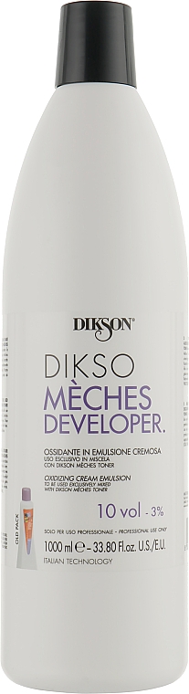 Окислитель - Dikson Meches Developer — фото N1