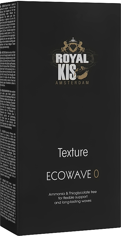 Набор для завивки волос - Kis Royal EcoWave 0 (hair/lot90ml + hair/lot90ml) — фото N1