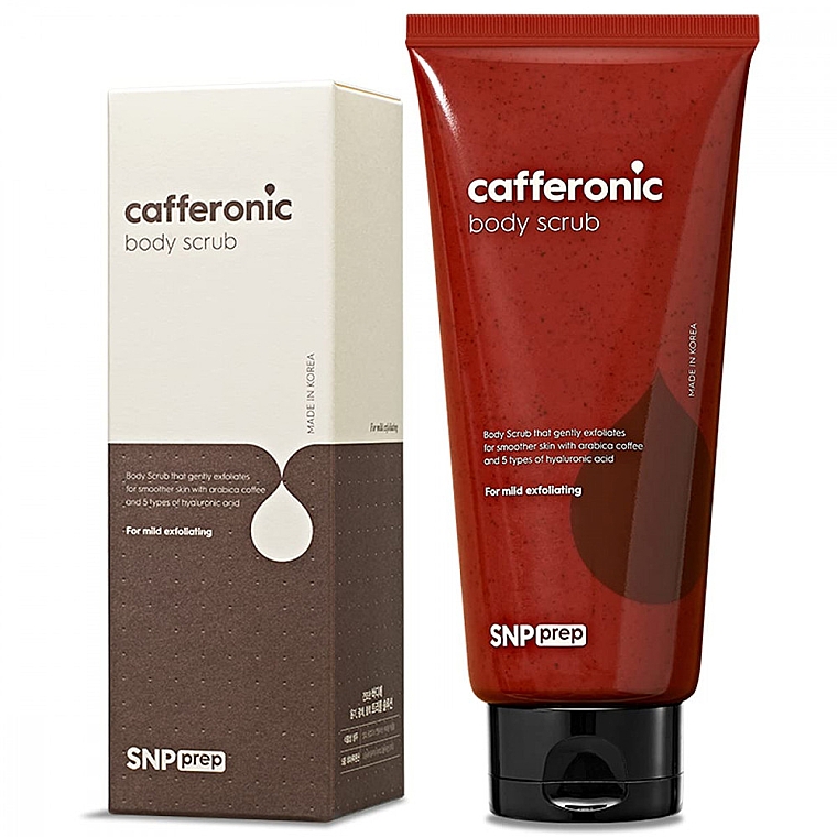 Скраб для тіла з кафероном - SNP Prep Cafferonic Body Scrub — фото N1