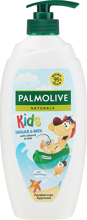 Детский крем для душа "Лев" - Palmolive Naturals Kids Shower & Bath Cream — фото N1