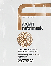 Парфумерія, косметика Маска для волосся живильна "Аргана" - Oyster Cosmetics Freecolor Professional Argan Nutrimask