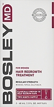 Раствор с миноксидилом 2% для восстановления роста волос у женщин, с пипеткой - Bosley Hair Regrowth Treatment — фото N1