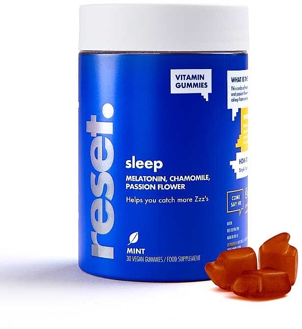 Харчова добавка "Sleep" - Reset Sleep Vitamins Sleep Vitamin Gummies — фото N1