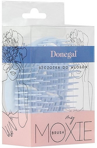 Щітка для волосся, 1286, блакитна - Donegal My Moxie Brush — фото N2