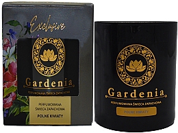 Парфумерія, косметика Ароматична свічка "Польові квіти" - Loris Parfum Gardenia Field Flowers