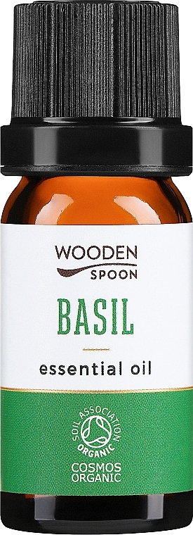 Ефірна олія "Базилік" - Wooden Spoon Basil Essential Oil — фото N1