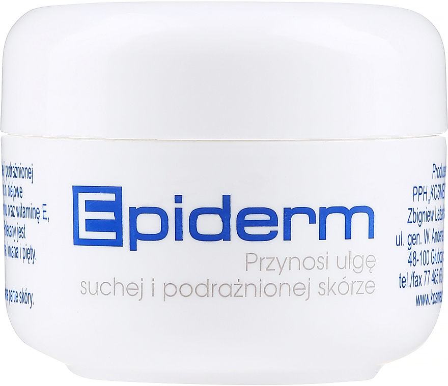 Крем для сухої, схильної до подразнень шкіри - Kosmed Epiderm Cream — фото N1