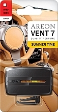 Ароматизатор для авто "Літній час" - Areon Vent 7 Summer Time — фото N1