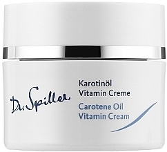 Парфумерія, косметика Крем для сухої шкіри обличчя  - Dr. Spiller Carotene Oil Vitamin Cream (пробник)