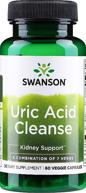 Харчова добавка "Очищувач сечової кислоти" - Swanson Uric Acid Cleanse — фото N1