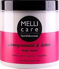 Парфумерія, косметика Крем для тіла - Melli Care Pomegranate & Lichee Body Cream