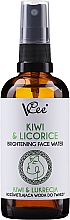 Вода для лица с киви и лукрекцией - VCee Kiwi & Licorice Brightening Face Water — фото N2