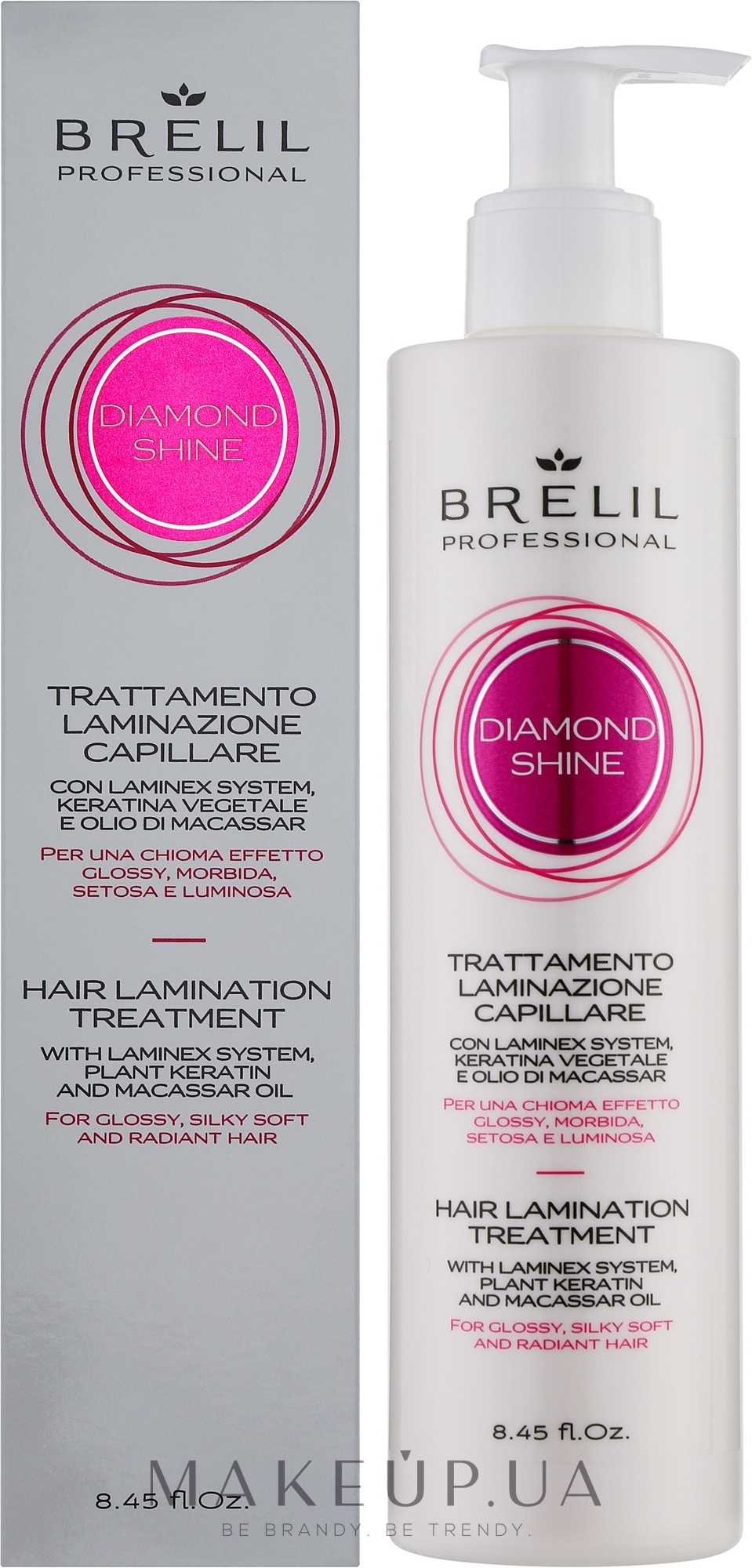 Средство для ламинирования волос - Brelil Trattamento Laminazione Capillare — фото 250ml
