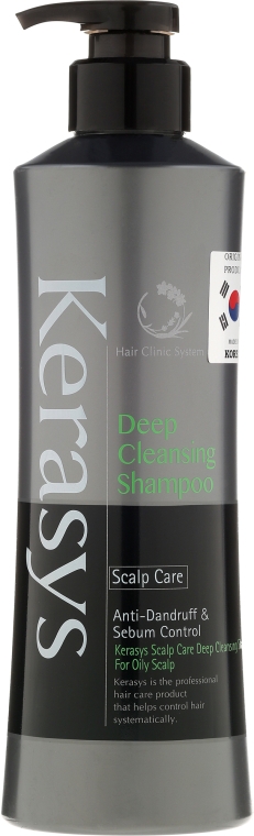 Шампунь для волос "Лечение кожи головы", освежающий - KeraSys Scalp Care Deep Cleansing Shampoo — фото N5