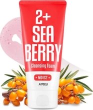 Парфумерія, косметика Очищувальна пінка з обліпихою  - A'pieu 2+ Seaberry Cleansing Foam Moist