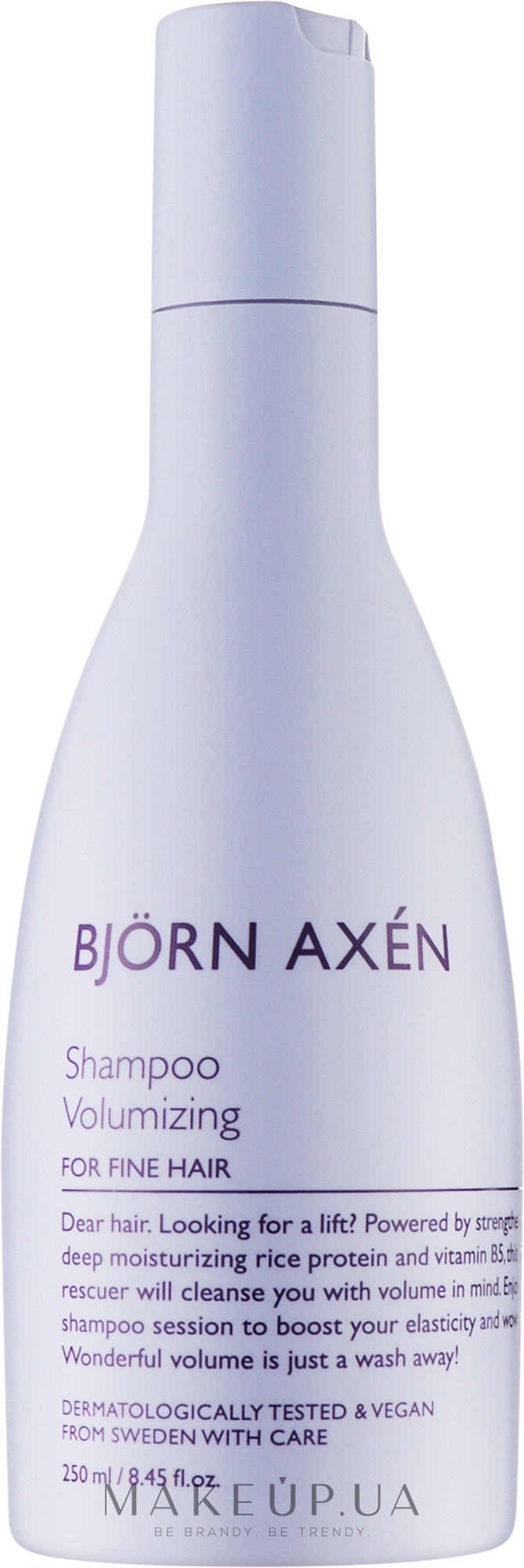 Шампунь для збільшення об'єму тонкого волосся - BjOrn AxEn Volumizing Shampoo — фото 250ml