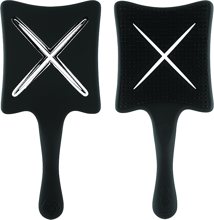 Гребінець-детанглер - Ikoo Paddle X Beluga Black — фото N1