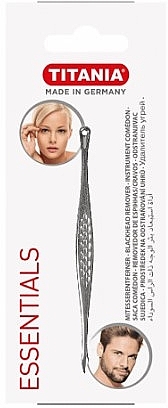 Инструмент для удаления черных точек, 10.5 см, 1025 - Titania Blackhead Remover — фото N2