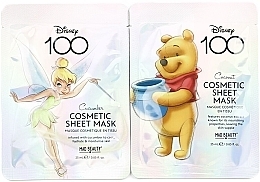 Набір масок для обличчя - Mad Beauty Disney 100 Face Mask Duo Tinkerbell & Winnie (f/masc/2x25ml) — фото N3