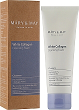 Пінка для вмивання з колагеном та ніацинамідом - Mary & May White Collagen Cleansing Foam — фото N2