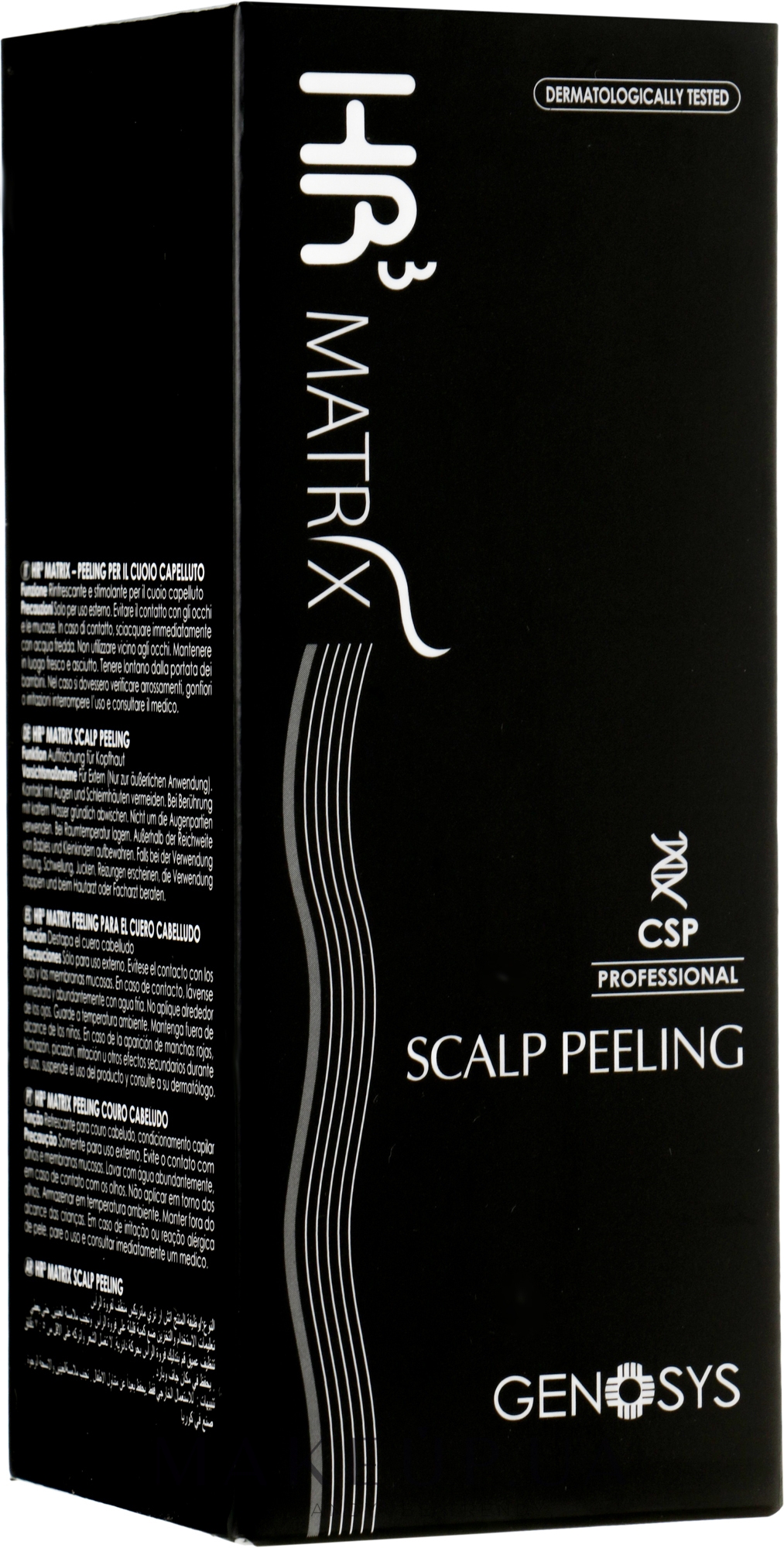 Пілінг для шкіри голови - Genosys HR3 Matrix Clinical Scalp Peeling (CSP) — фото 100ml