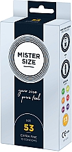 Презервативи латексні, розмір 53, 10 шт. - Mister Size Extra Fine Condoms — фото N2