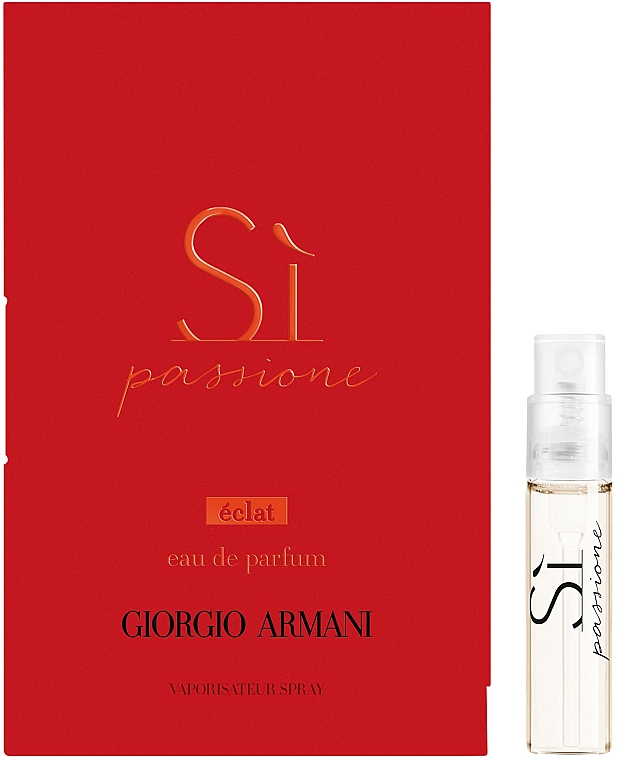 Giorgio Armani Si Passione Eclat - Парфюмированная вода (пробник) — фото N1