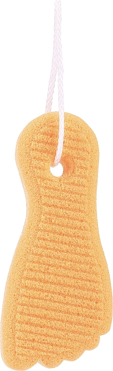 Пемза для ног, 3000/10S, светло-оранжевая - Titania Pumice Sponge Foot — фото N1