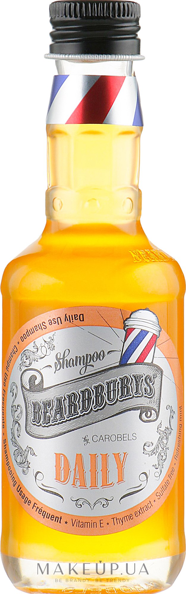 Шампунь для частого використання - Beardburys Daily Shampoo — фото 100ml