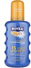 Сонцезахисний спрей SPF15 - NIVEA Sun Care Spray Solare Inratante — фото N3